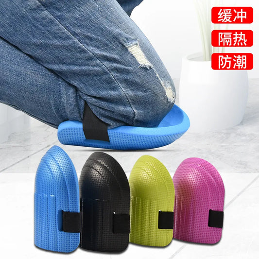 1 Pair Covered Foam Knee Pad Professional Protector Sport Work Kneeling Pad Comfortable Designed for Tiler labor Work Protection