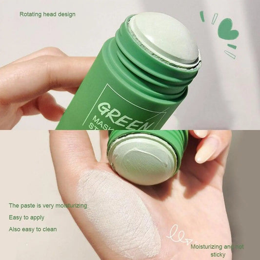 Meidian Green Tea Mask Moisturizing Deep Cleansing Remove Exfoliation Oily Film Mask Mud Stick Pores Control Smearing Black