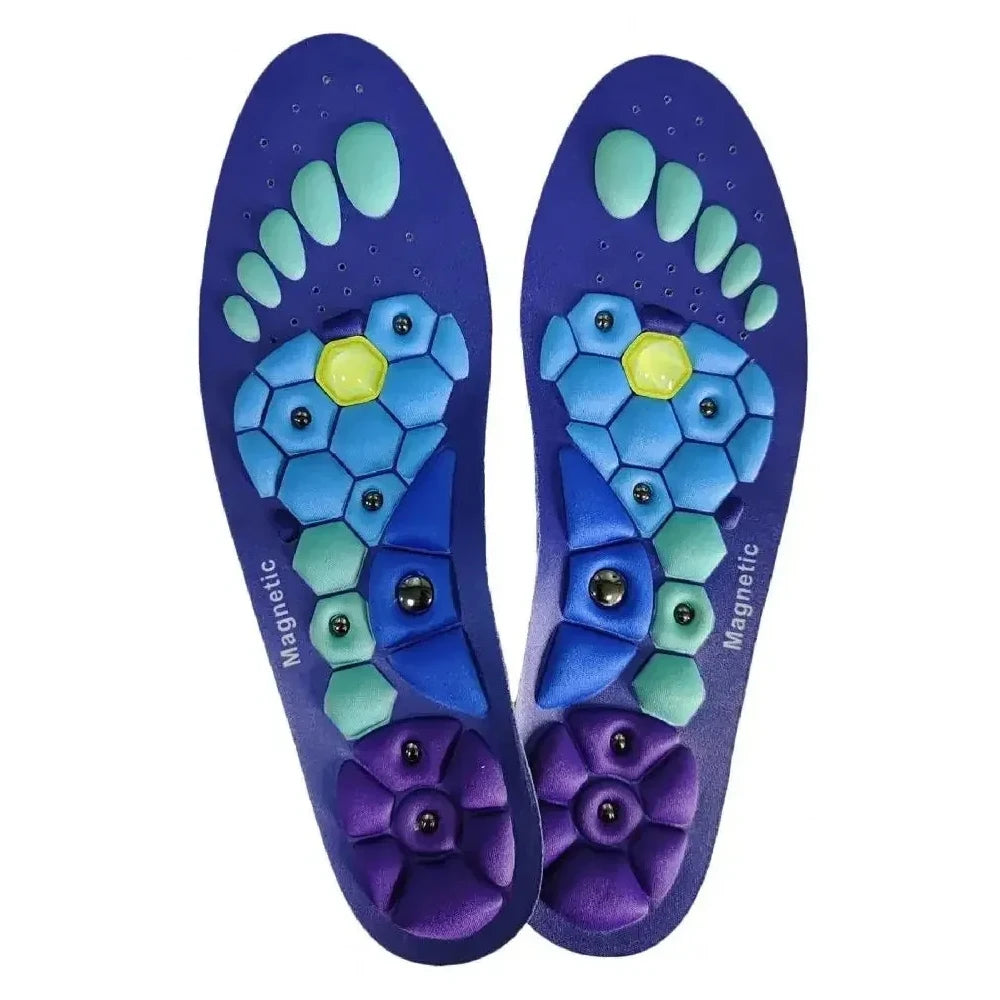 Acupoint Massage Insole Magnetic Insole Running Sports Shock-absorbing Shoe Accessories Customizable Magnetic Therapy Insole Pad